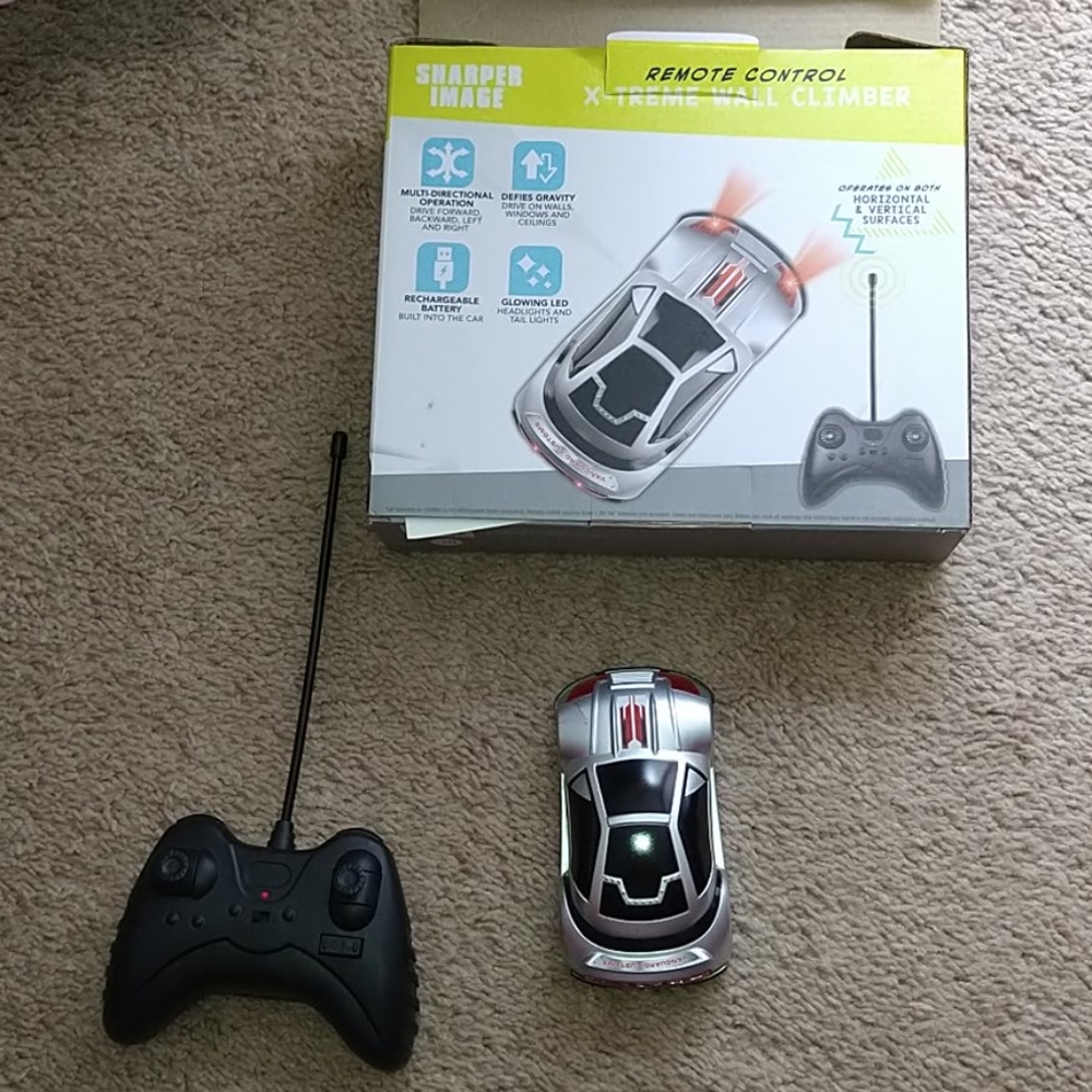 Sharper Image Remote Control Car Climbs walls